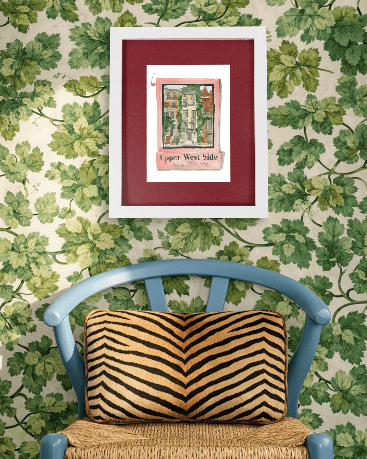 Upper West Side NYC Matchbook Art Print - Furbish Studio