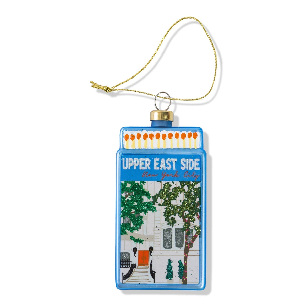 Matchbook Ornament - Upper East Side - Furbish Studio