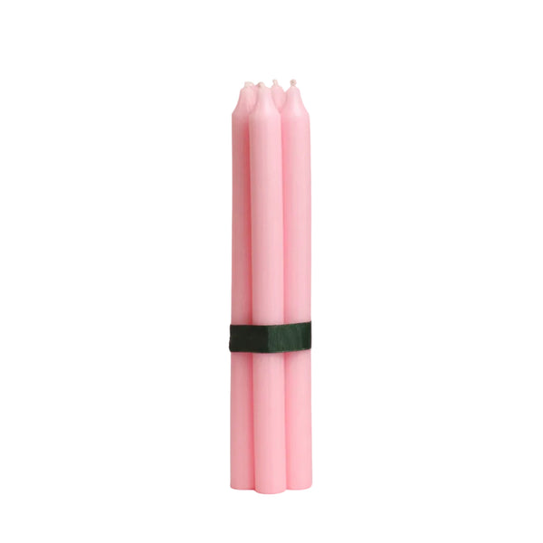 Pack 4 Velas Rosa Bebé