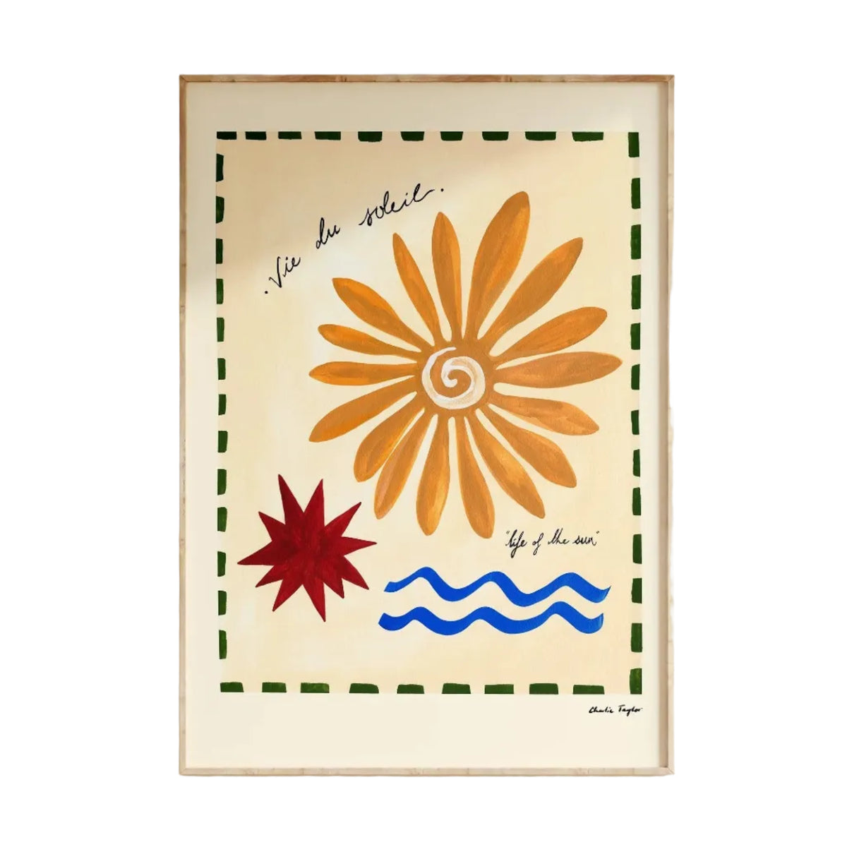 Vie Du Soleil' Print