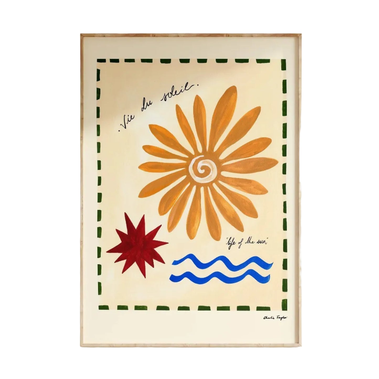 Vie Du Soleil' Print
