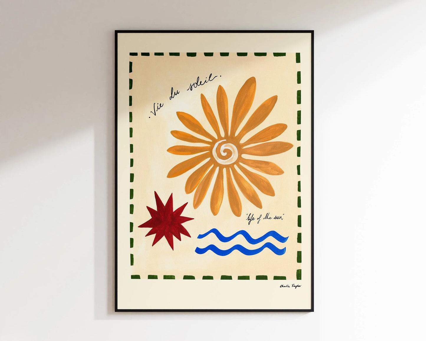 Vie Du Soleil' Print