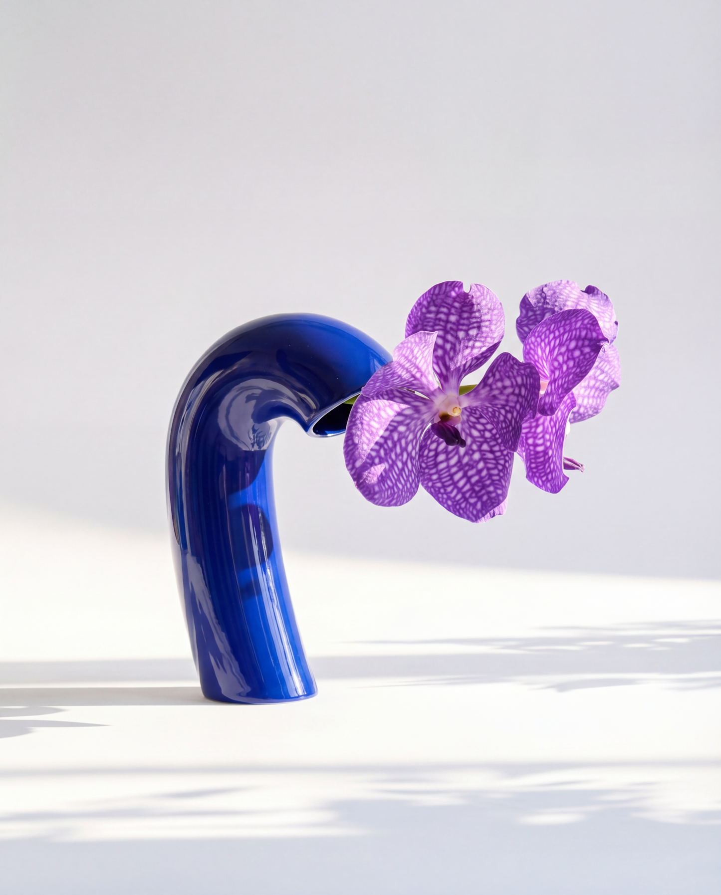 VITA Vase in Cobalt Blue