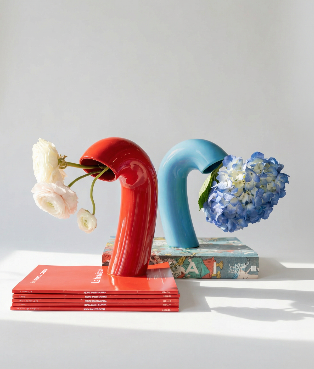 VITA Vase in Sky Blue