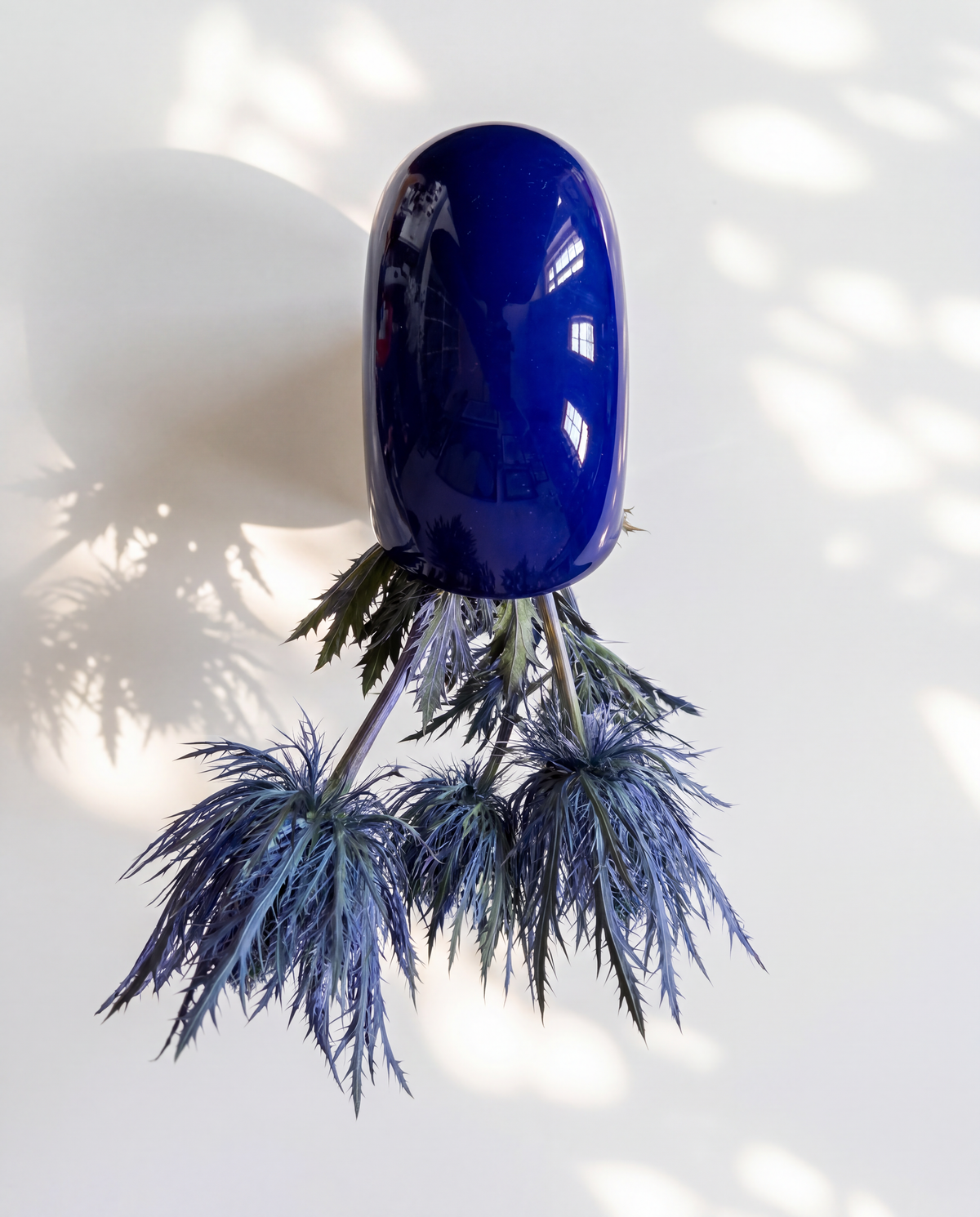 VITA Vase in Cobalt Blue