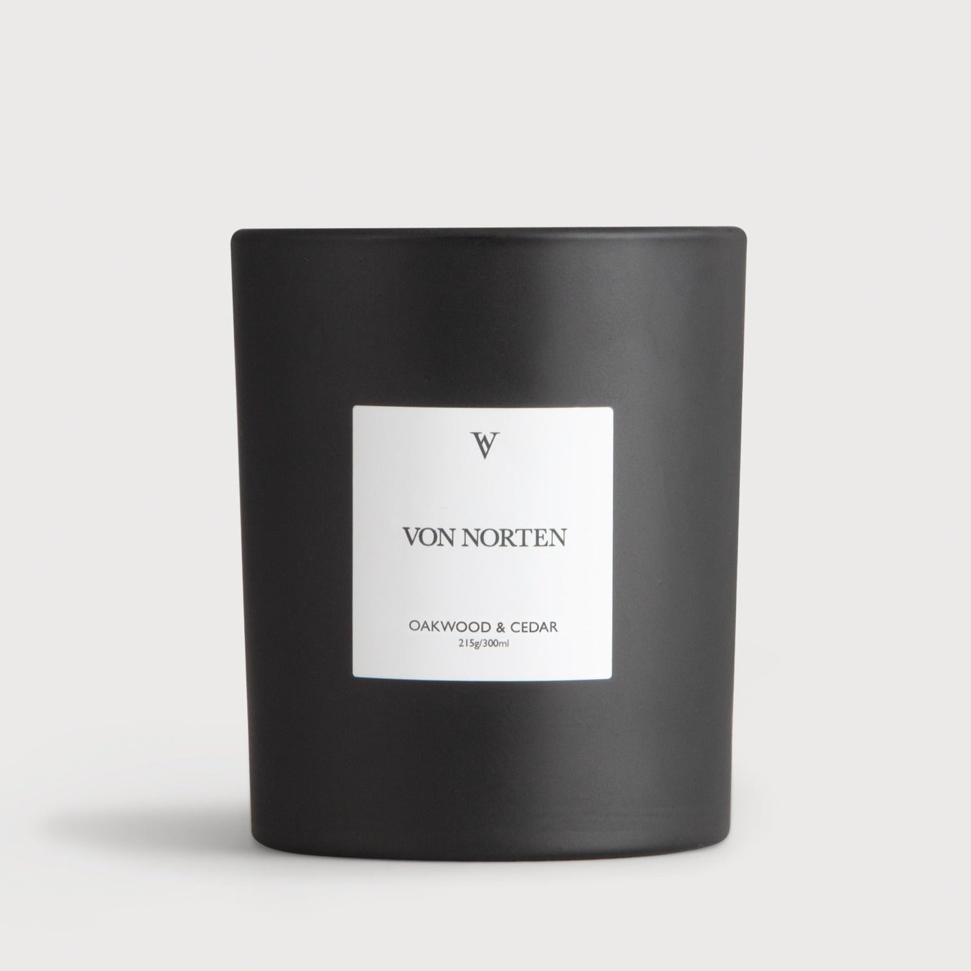 Oak Wood & Cedar Scented Candle