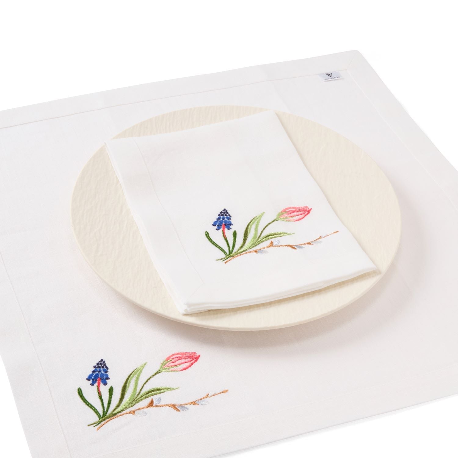 Summer garden Full set. 4 Napkins