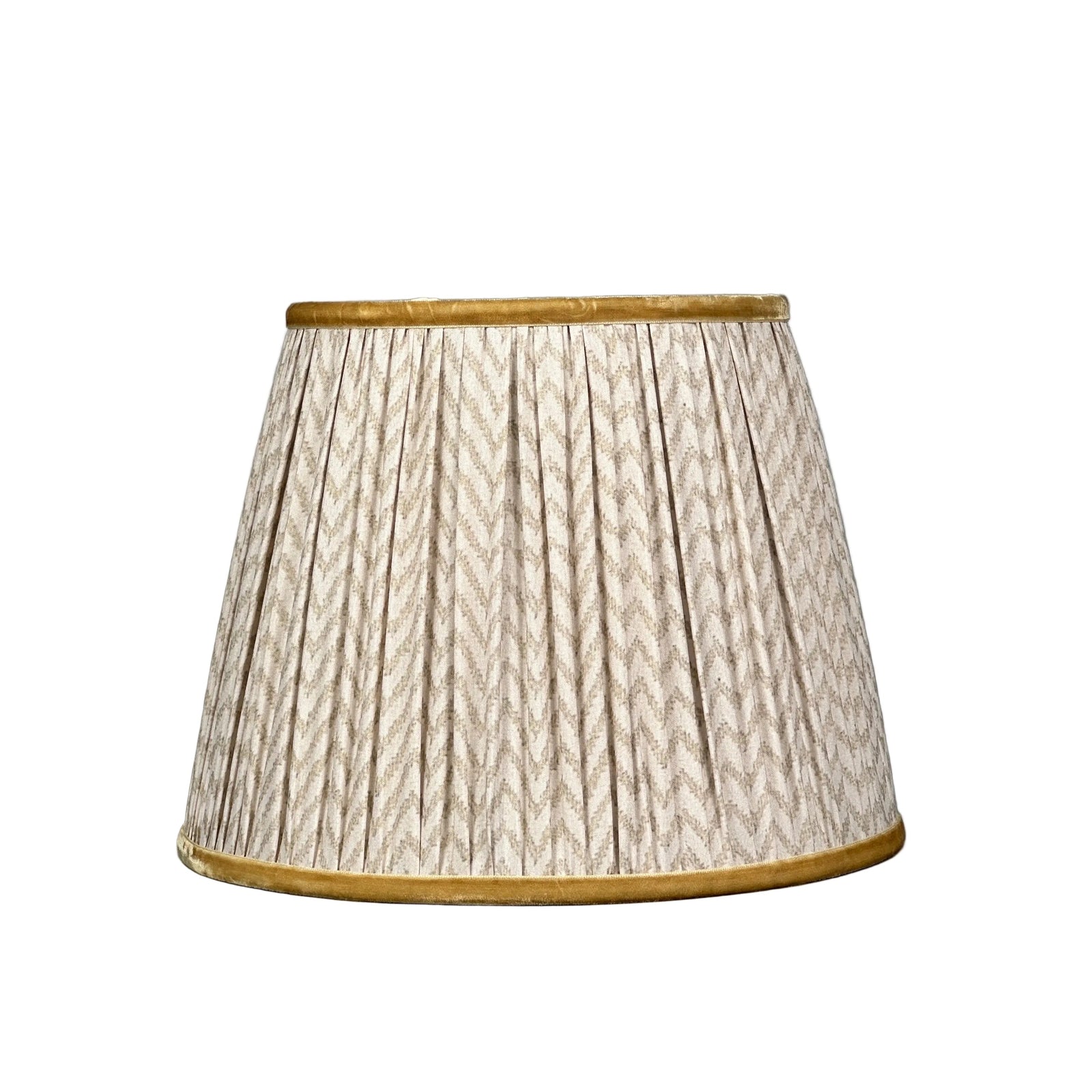 Lampshade Sand Herringbone Large