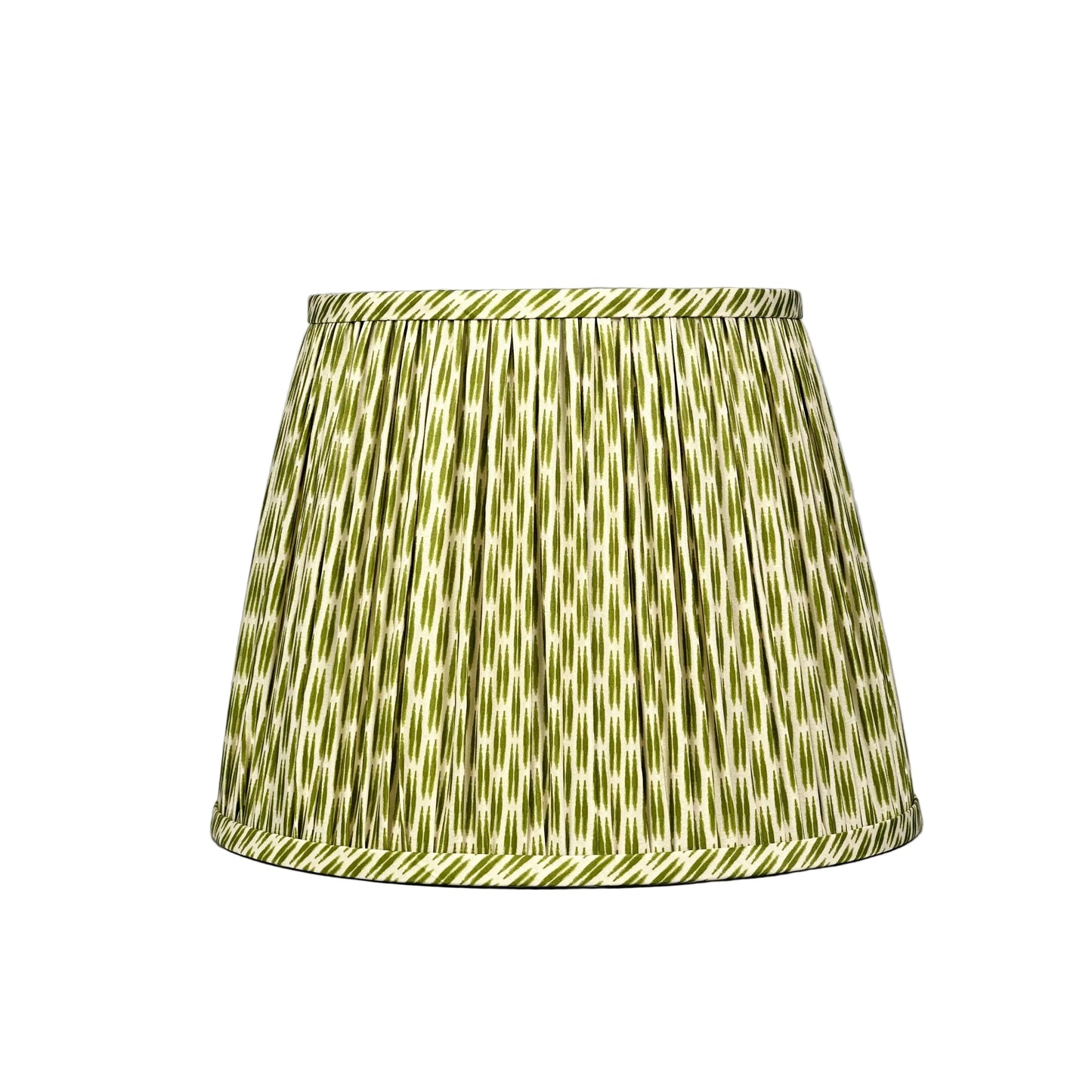 Lampshade Green Ikat Large