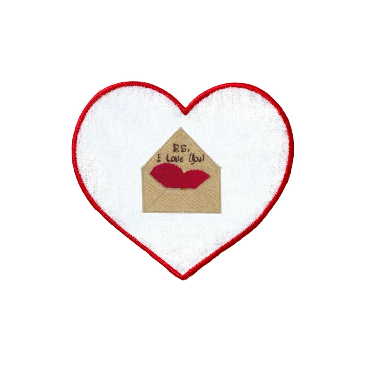 Linen Coaster "Letter"