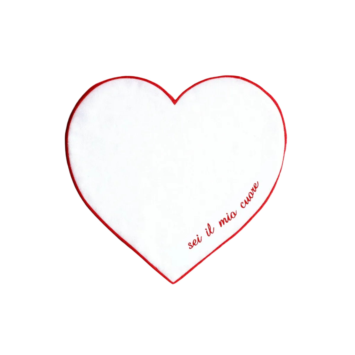 Linen Placemat "Cuore"
