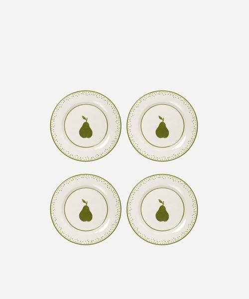 Pera Hand-Painted Salad Plate - Set of 4