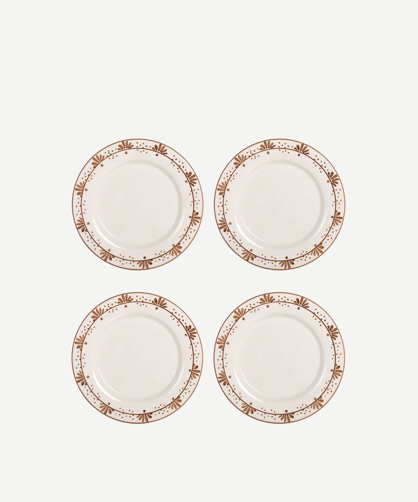 Teresa Hand-Painted Dinner Plate - Set of 4