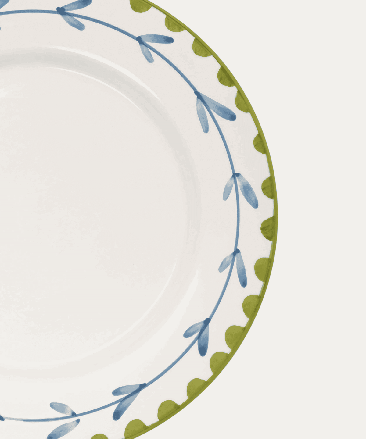 Banana Hand-Painted Dinner Plate - Set of 4