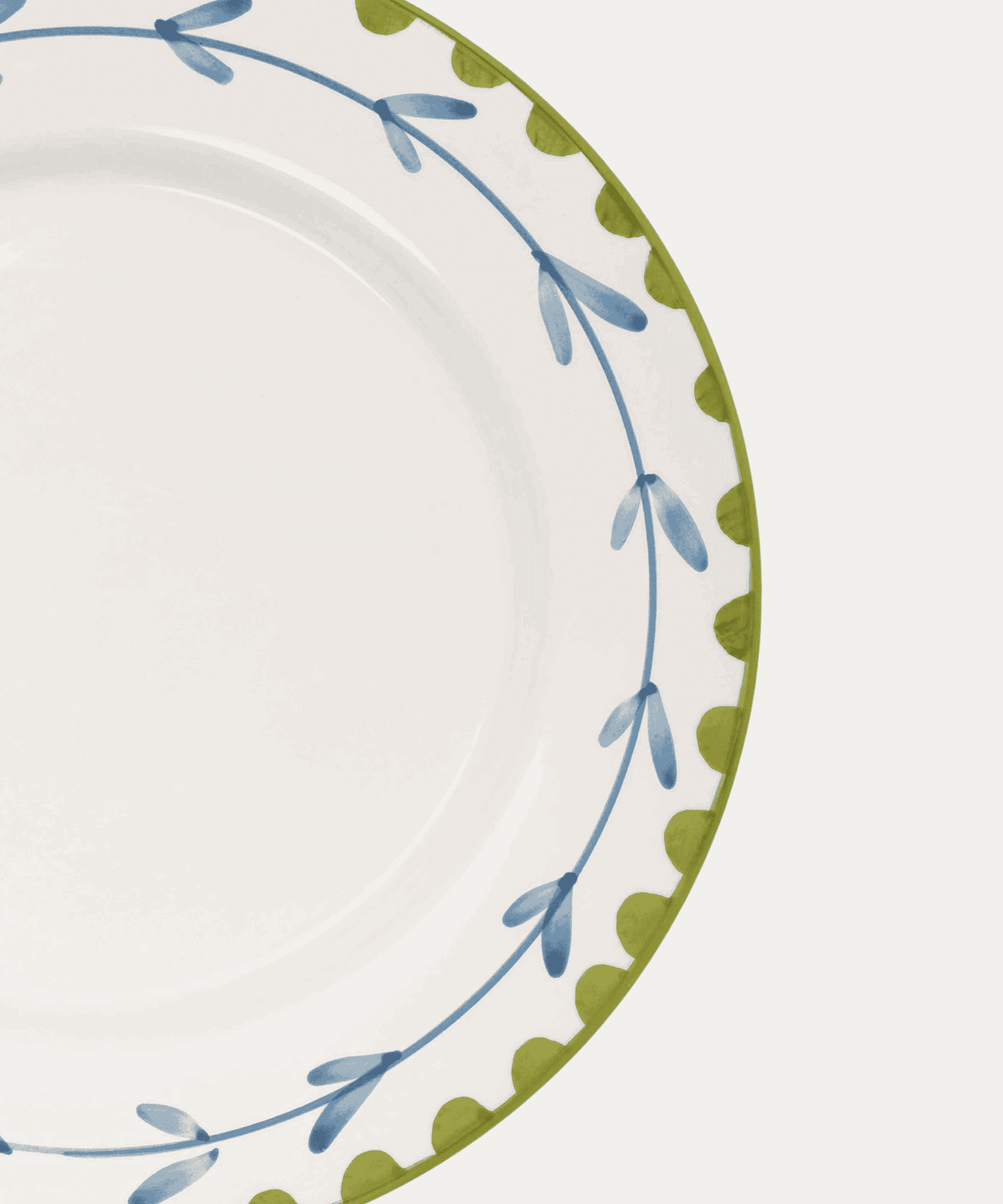 Banana Hand-Painted Dinner Plate - Set of 4