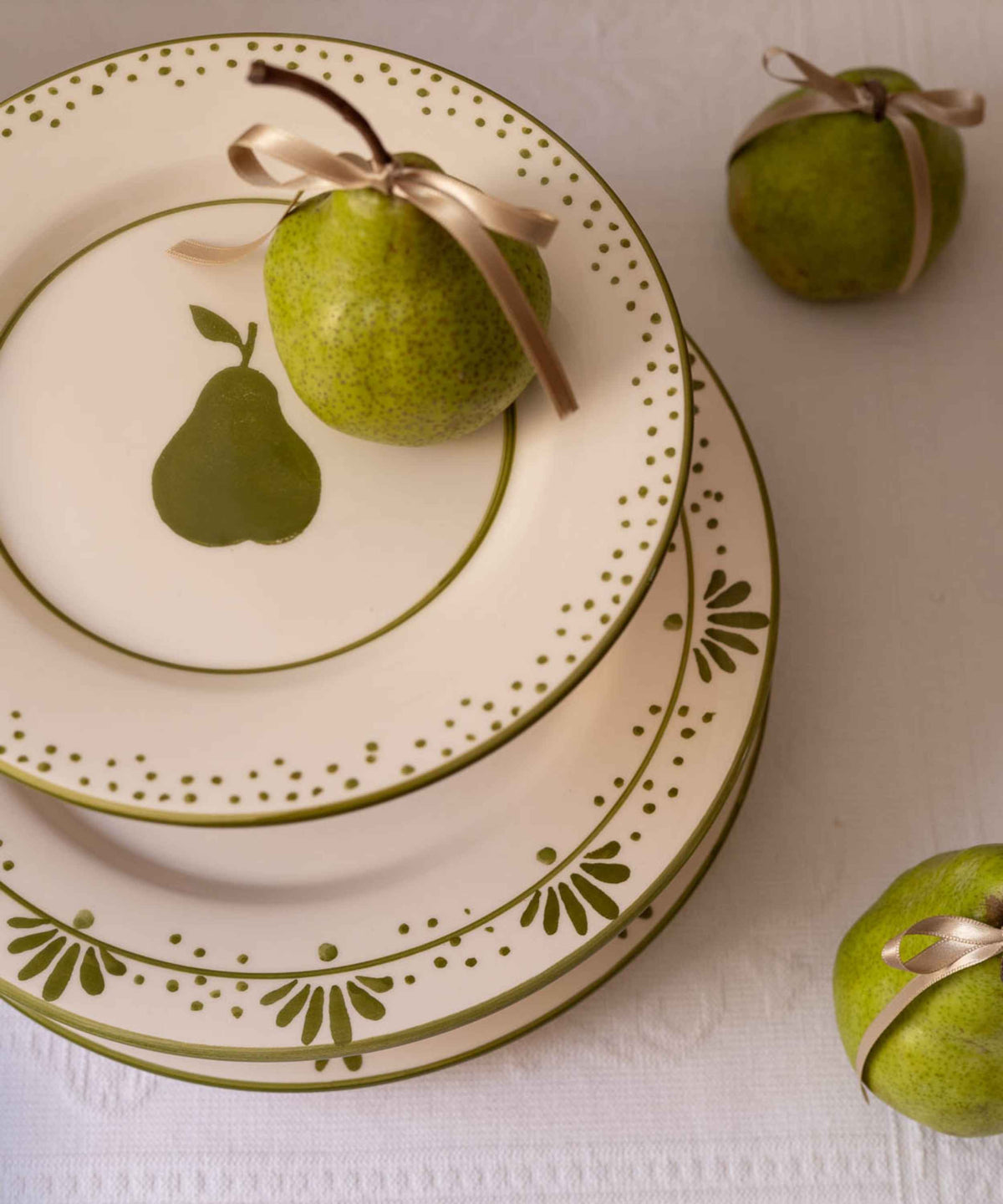 Pera Hand-Painted Salad Plate - Set of 4