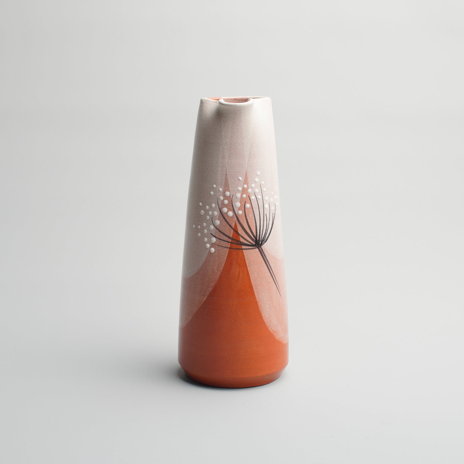 Ceramic Pitcher Vase Terracotta 5