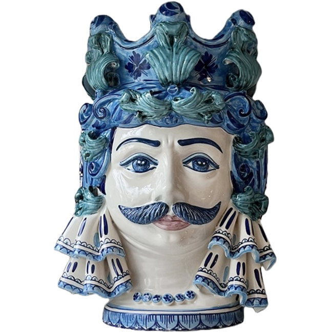 Grand vase Sicilien Corona homme