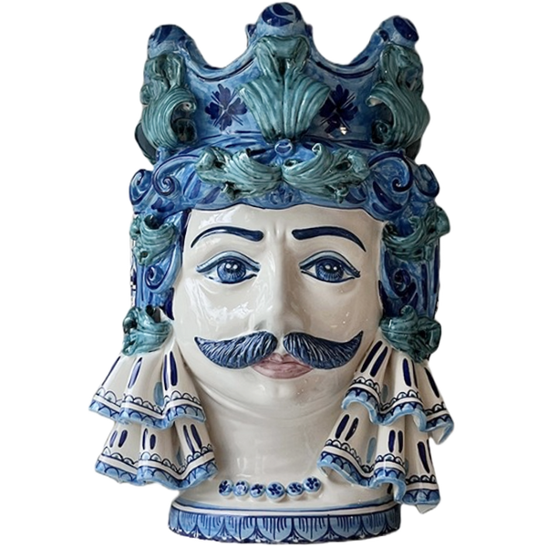 Grand vase Sicilien Corona homme
