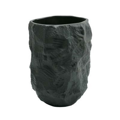 The 1882 Ltd. Tall Vase by Max Lamb Crockery Black