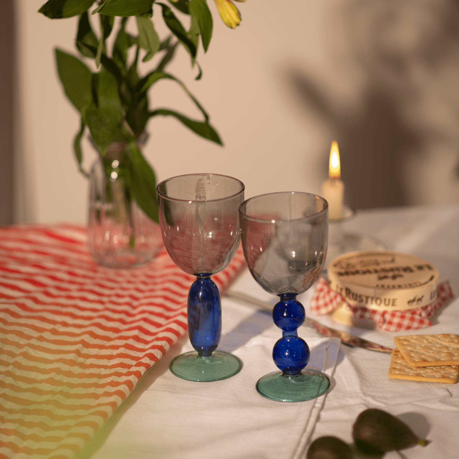 Poppy's Prosecco Glasses - Set of Two MF X DV