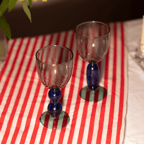 Poppy's Prosecco Glasses - Set of Two MF X DV