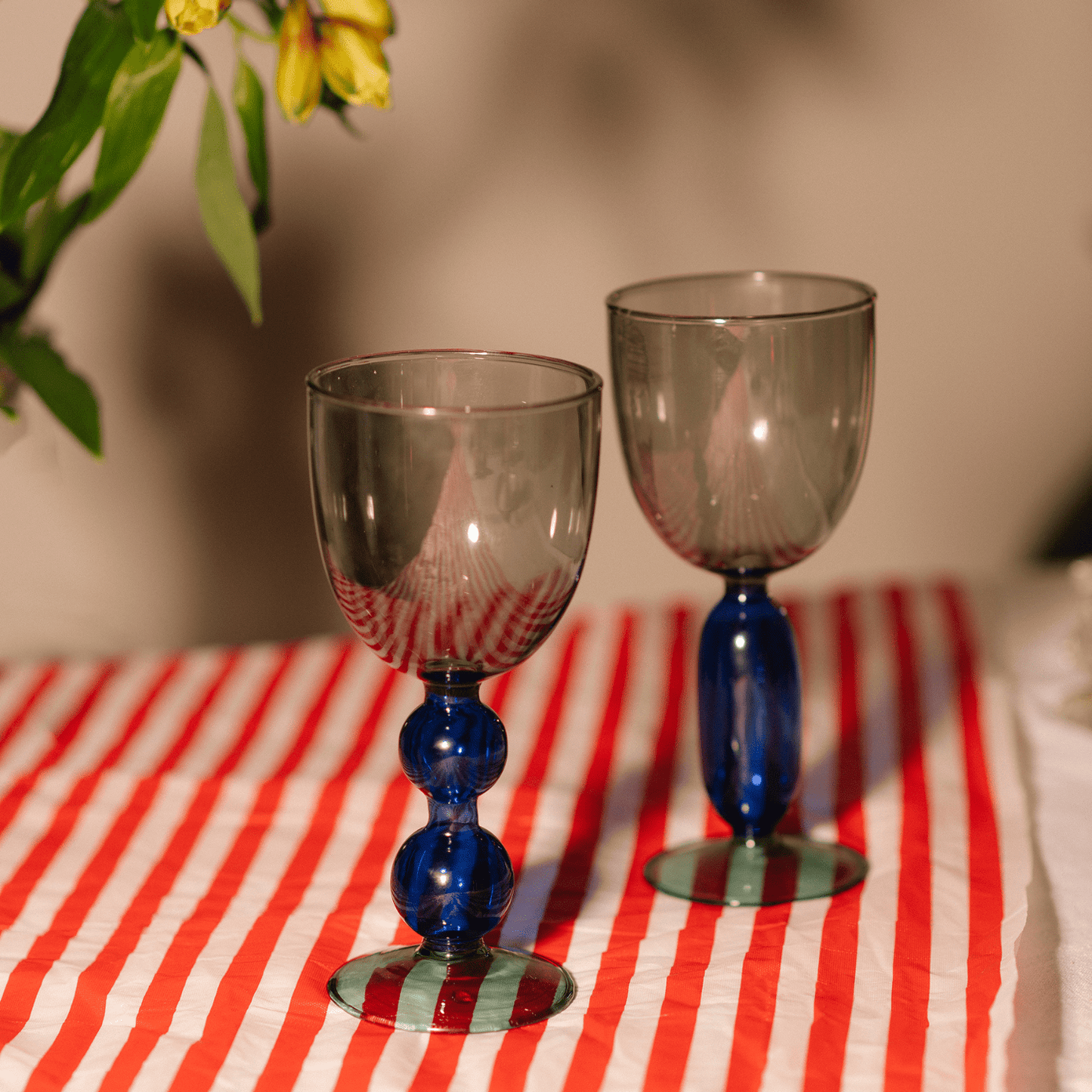 Poppy's Prosecco Glasses - Set of Two MF X DV