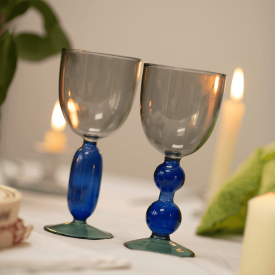 Poppy's Prosecco Glasses - Set of Two MF X DV