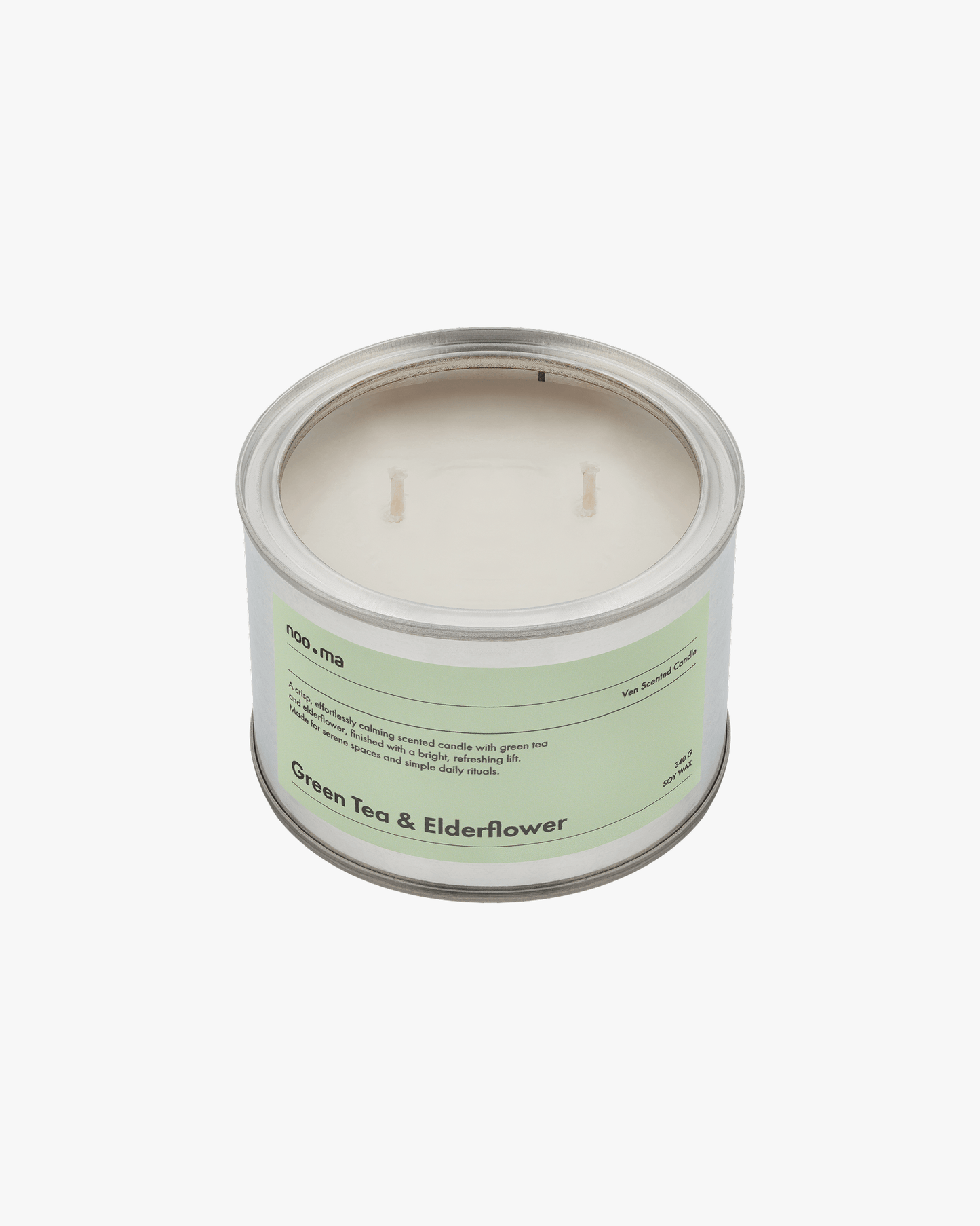 Ven Scented Candle - Green Tea & Elderflower