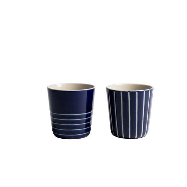 Vervain Beaker - Indigo Blue - Large (Set of 2)