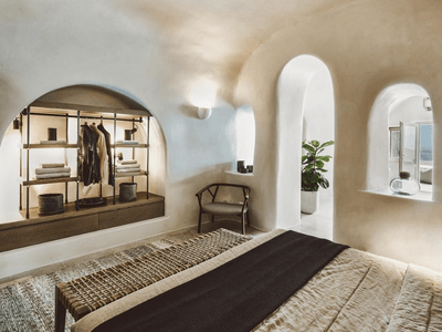 Villa Omikron Bedroom Vora Santorini