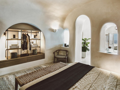 Villa Omikron Bedroom Vora Santorini