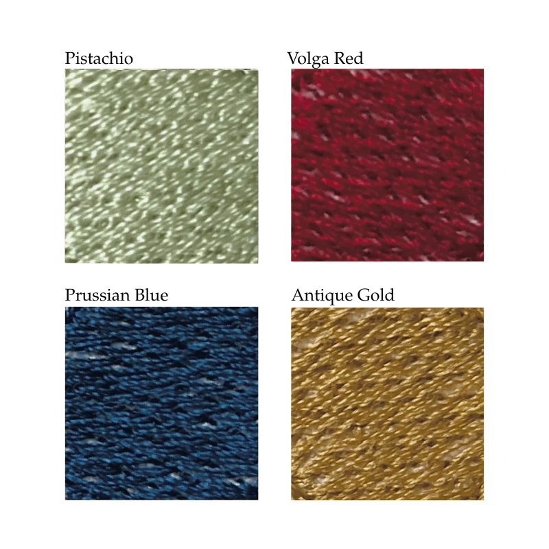 Personalised Two Initial Liège Robe in Ivory White Waffle with White Hemstitch