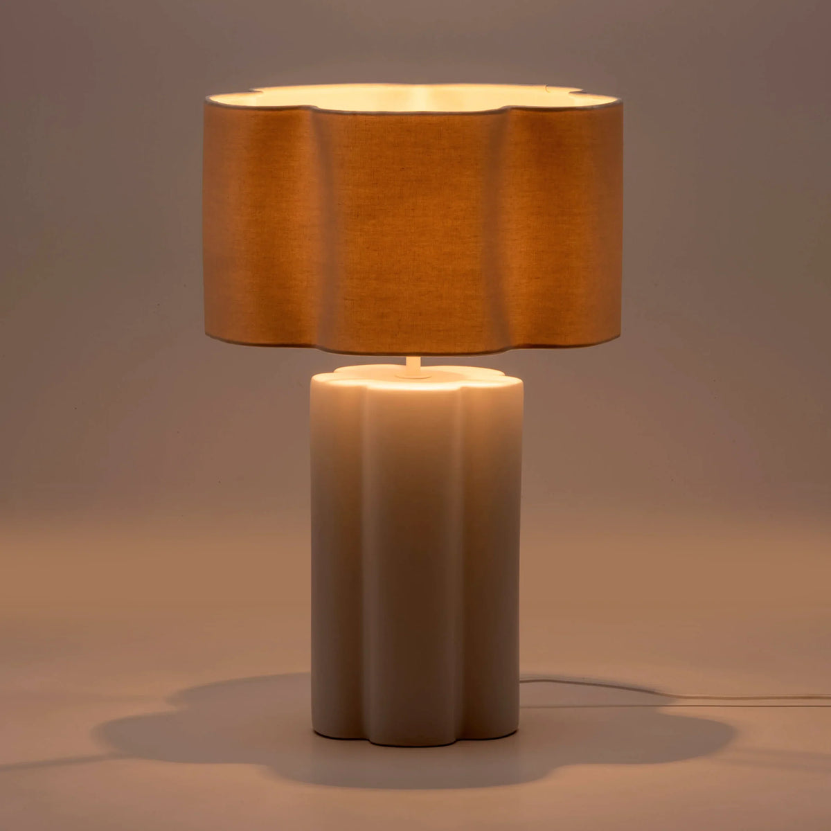 Flower Ceramic Table Lamp