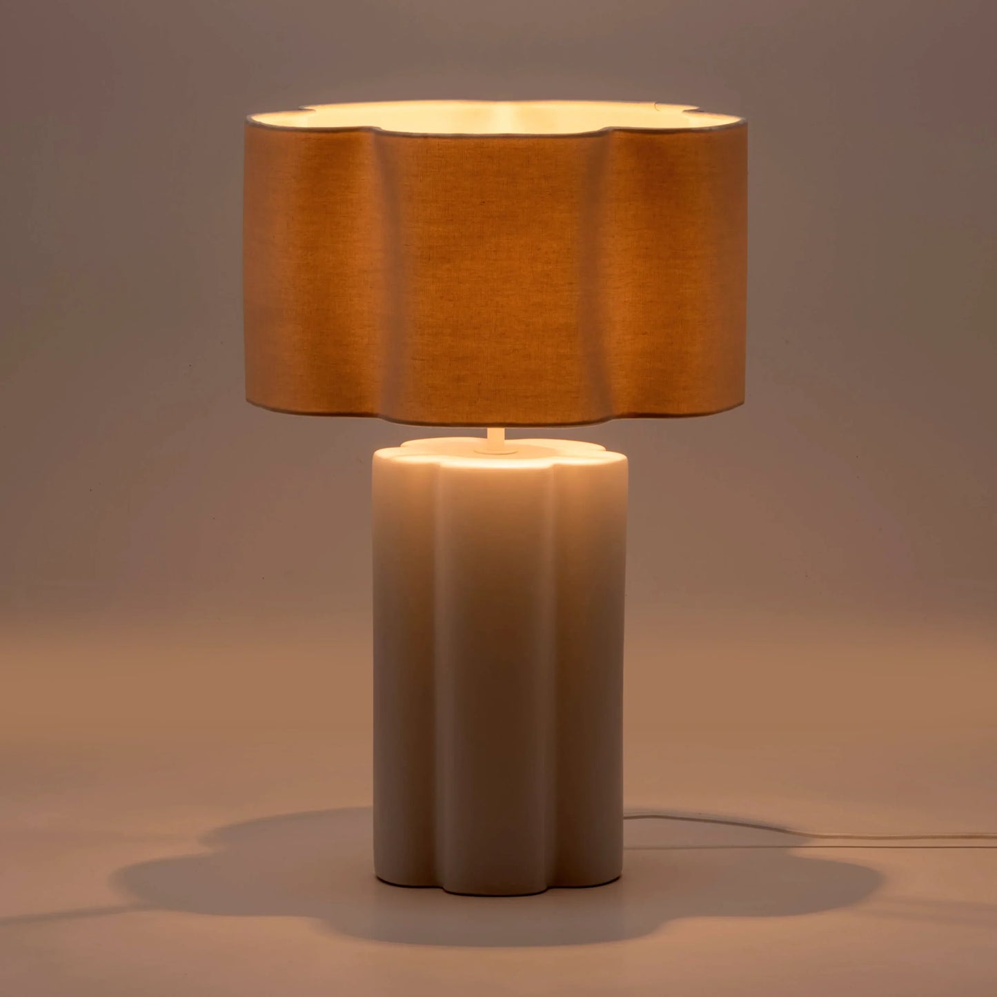 Flower Ceramic Table Lamp