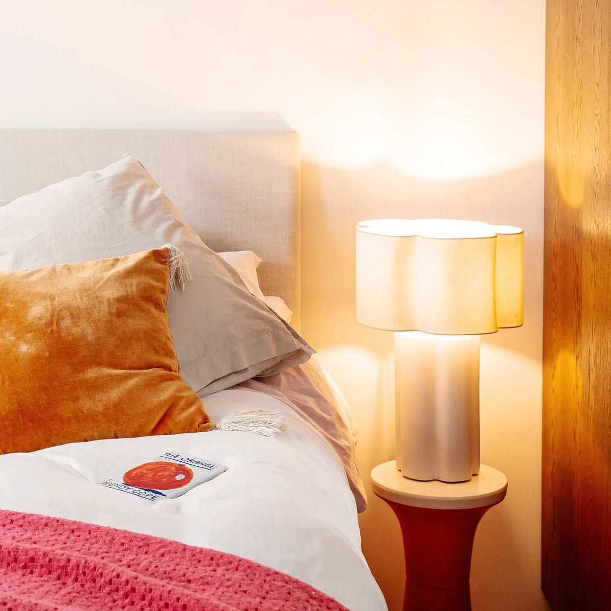 Flower Ceramic Table Lamp