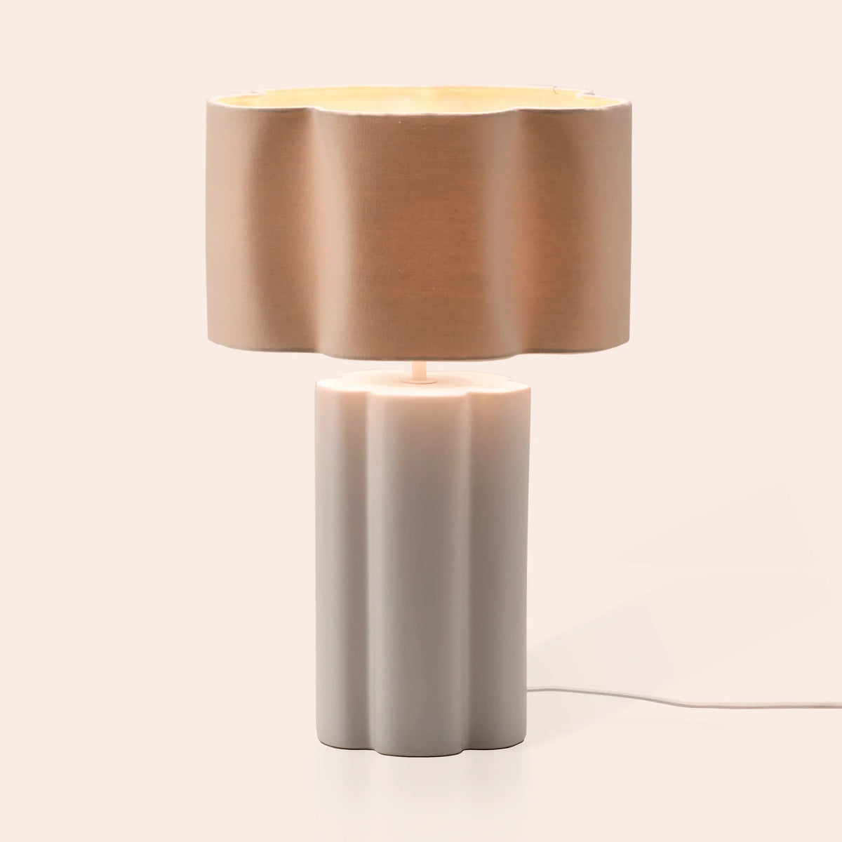 Flower Ceramic Table Lamp