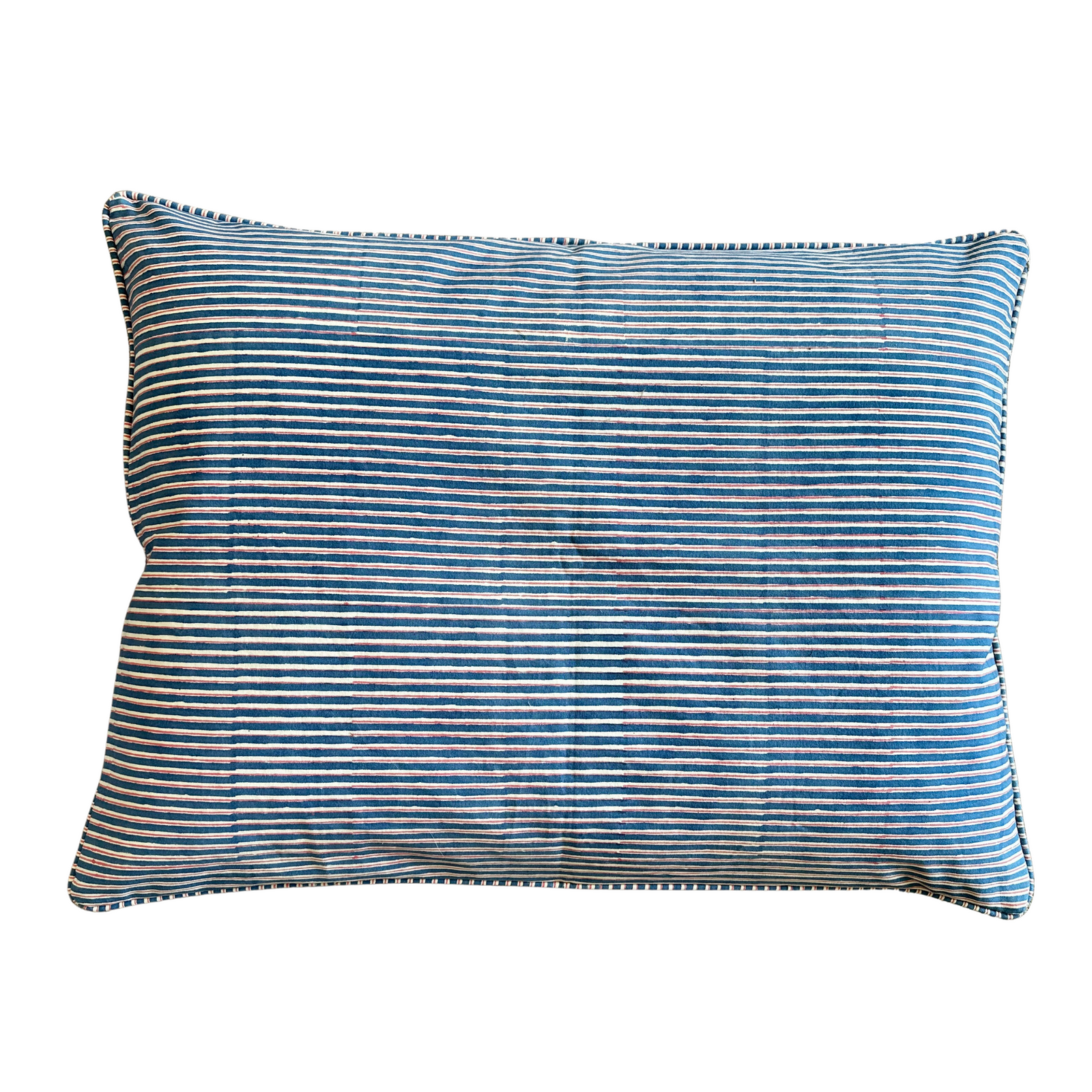 Azure Blue Ditsy Dog Bed