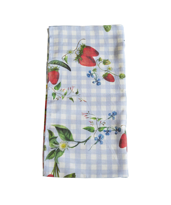 Load image into Gallery viewer, Strawberry Fields Linen Runner
