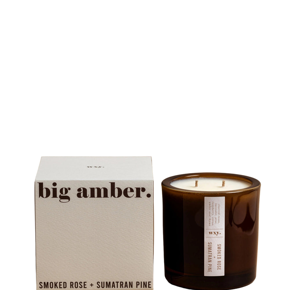 Smoked Rose + Sumatran Pine Candle | The Moreish Scent.