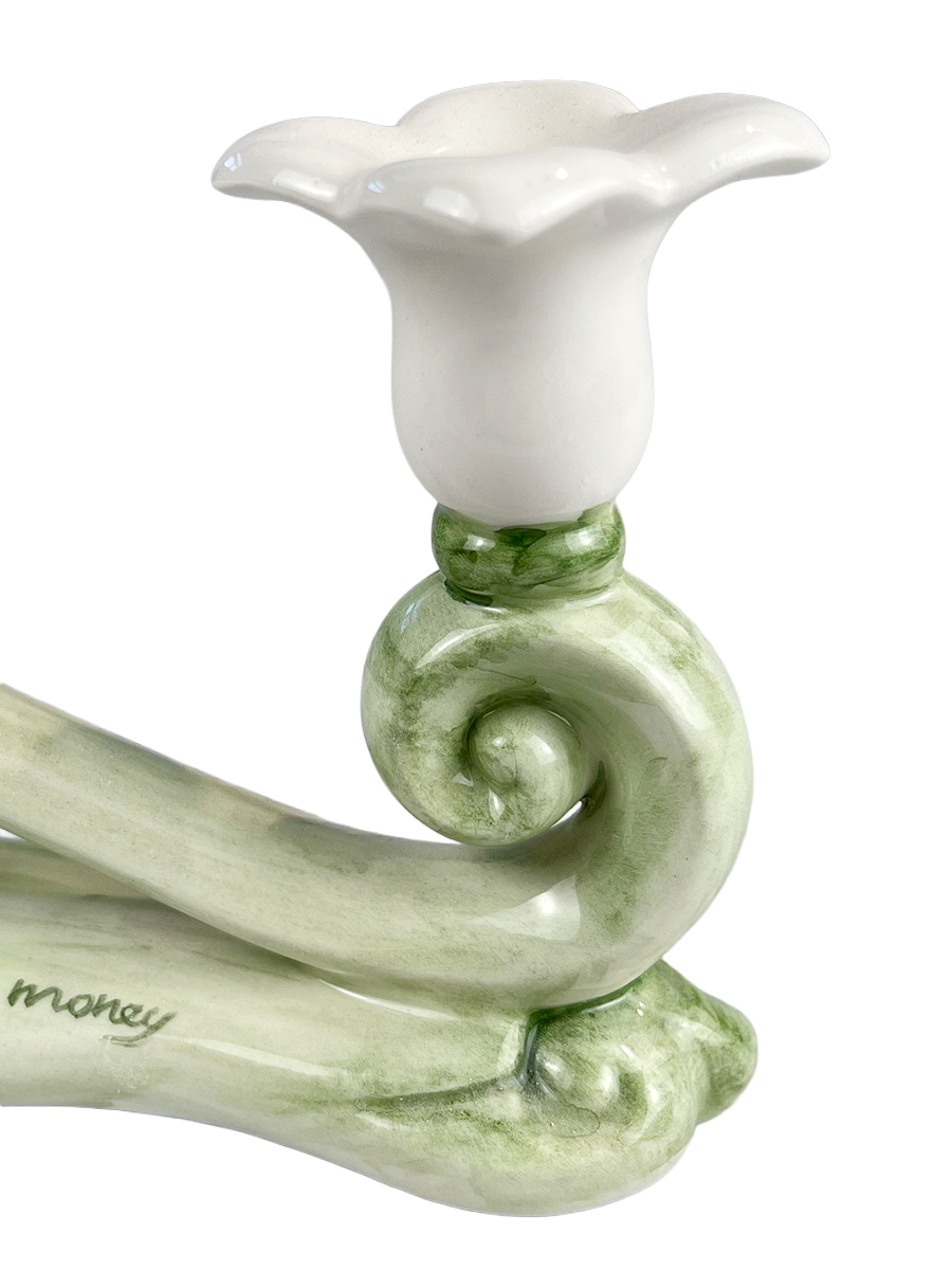 Save Money Candle Holder - Gardenia Collection MANUAL PRODUCT, PLS DON'T LIVE