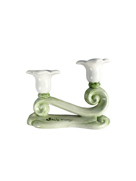 Save Money Candle Holder - Gardenia Collection MANUAL PRODUCT, PLS DON'T LIVE
