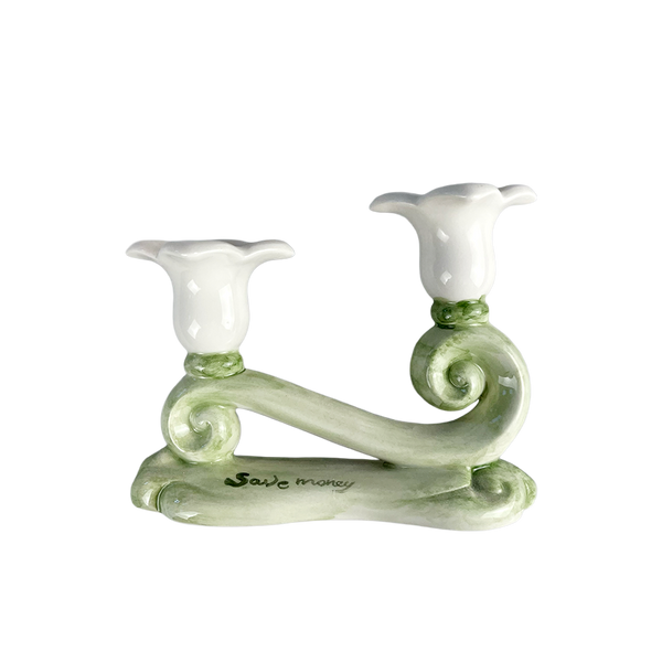 "Save Money" Candle Holder
