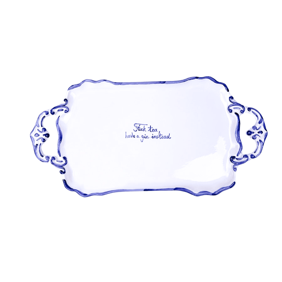 "F*ck Tea" Tray