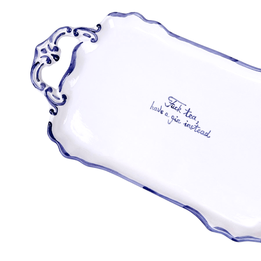 "F*ck Tea" Tray