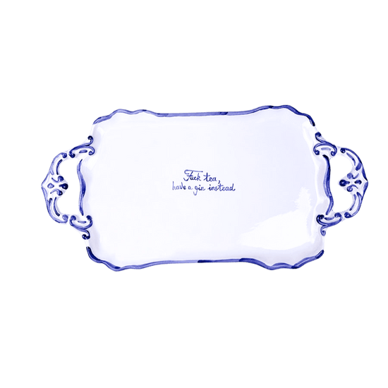 "F*ck Tea" Tray