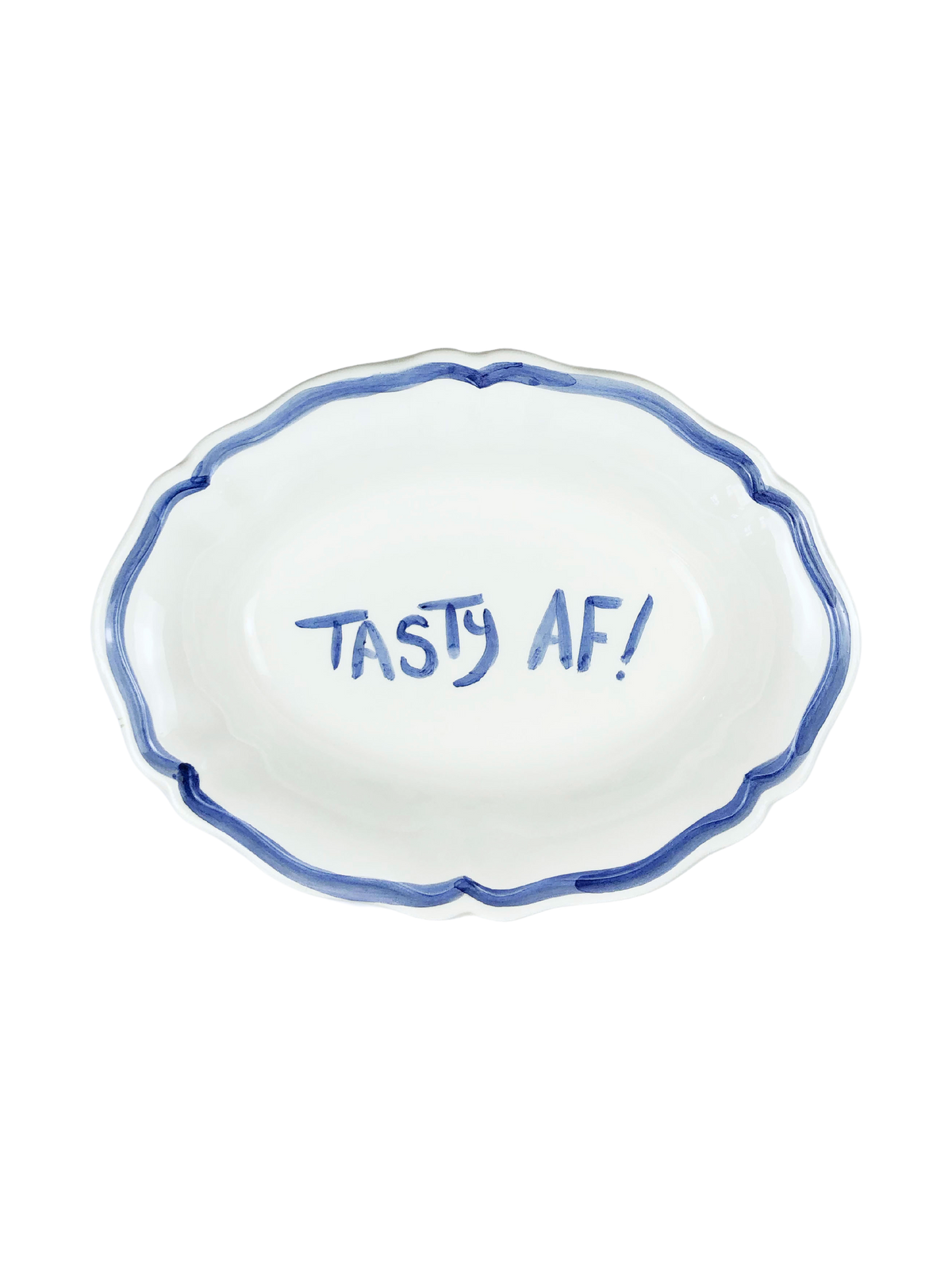 Oval Serving Dish “Tastay Af”