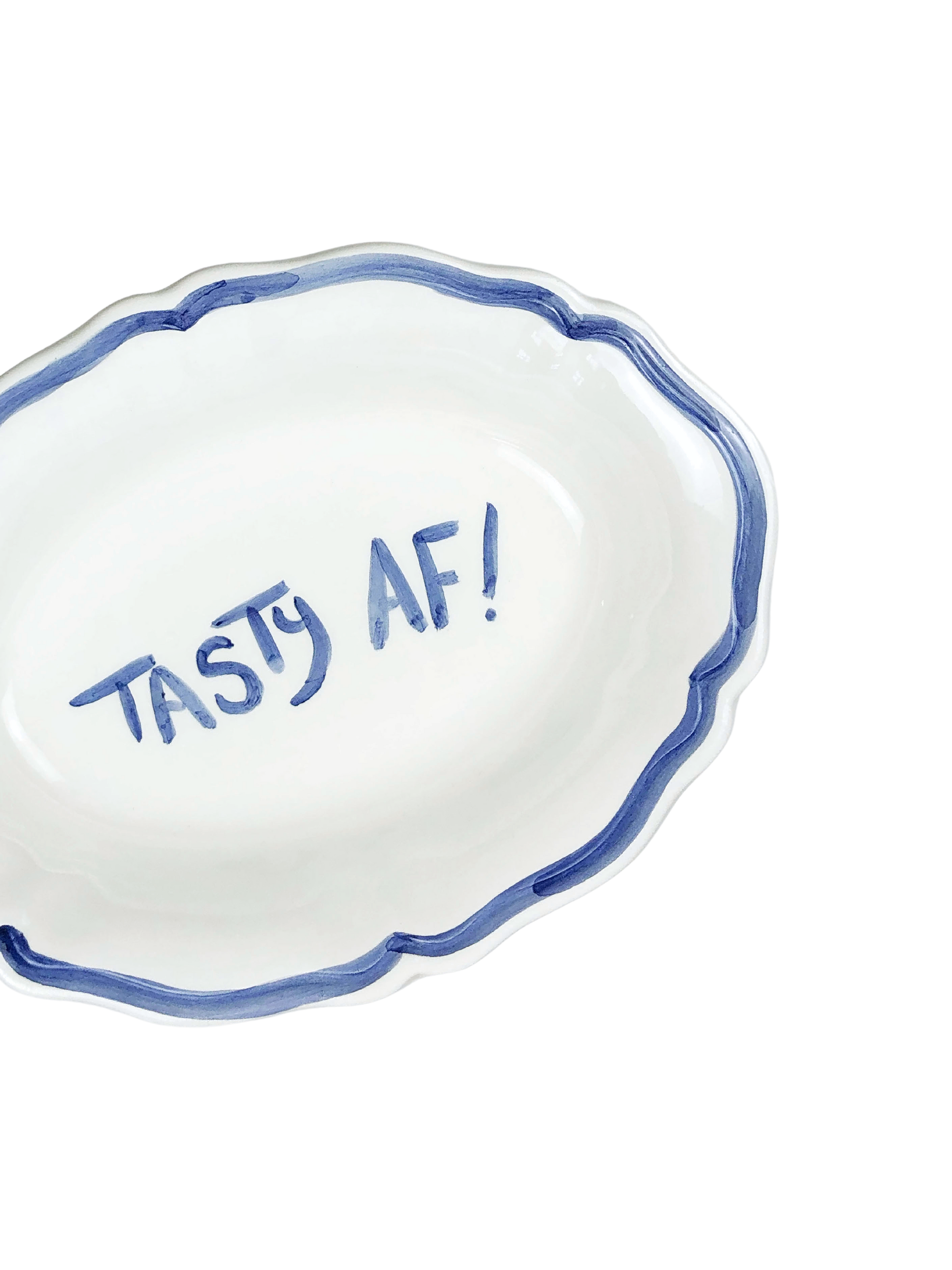 Oval Serving Dish “Tastay Af”