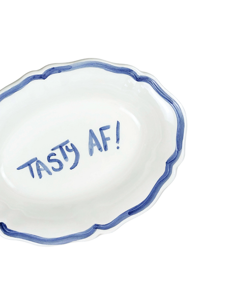 Oval Serving Dish “Tastay Af”