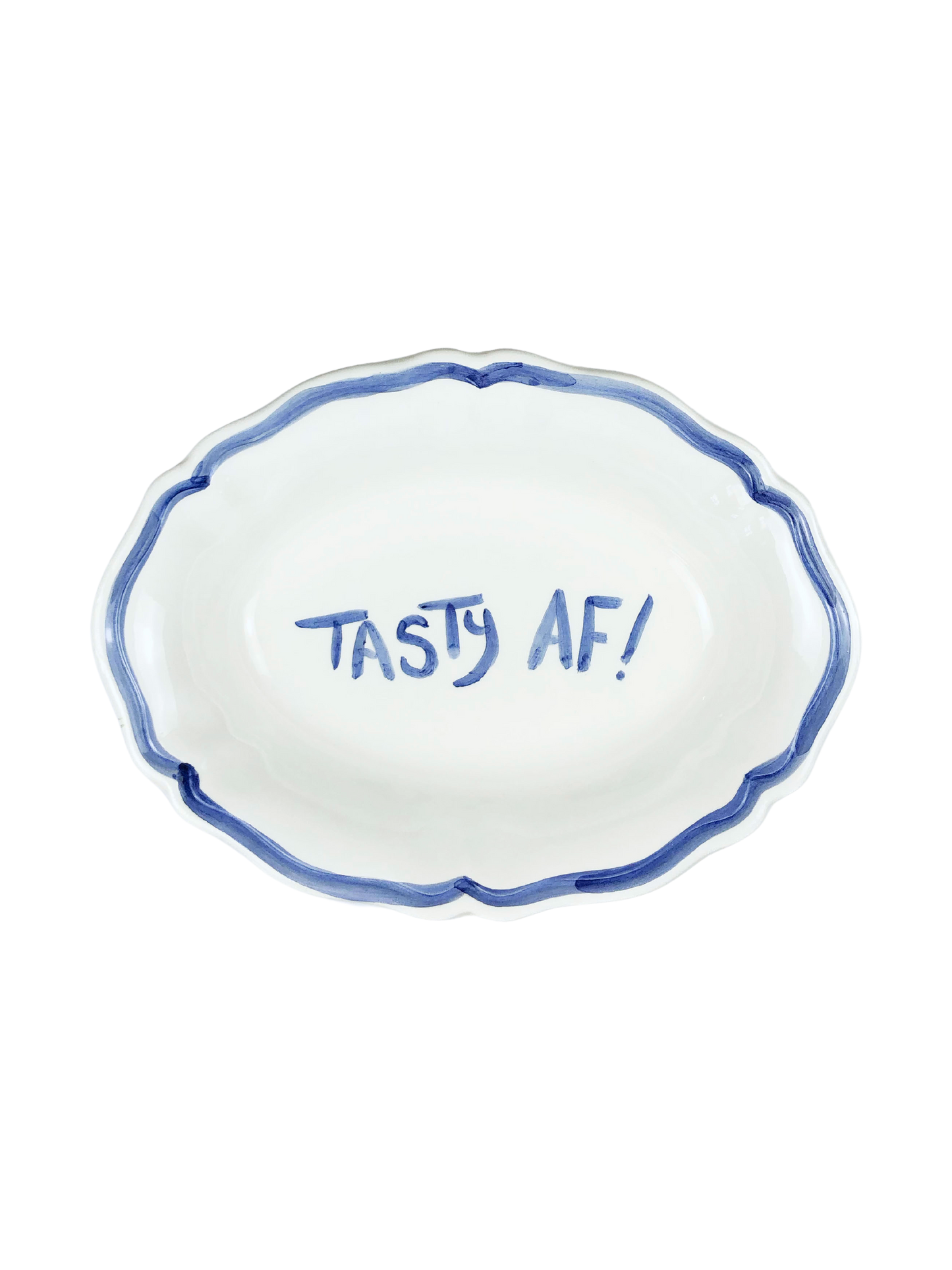 Oval Serving Dish “Tastay Af”
